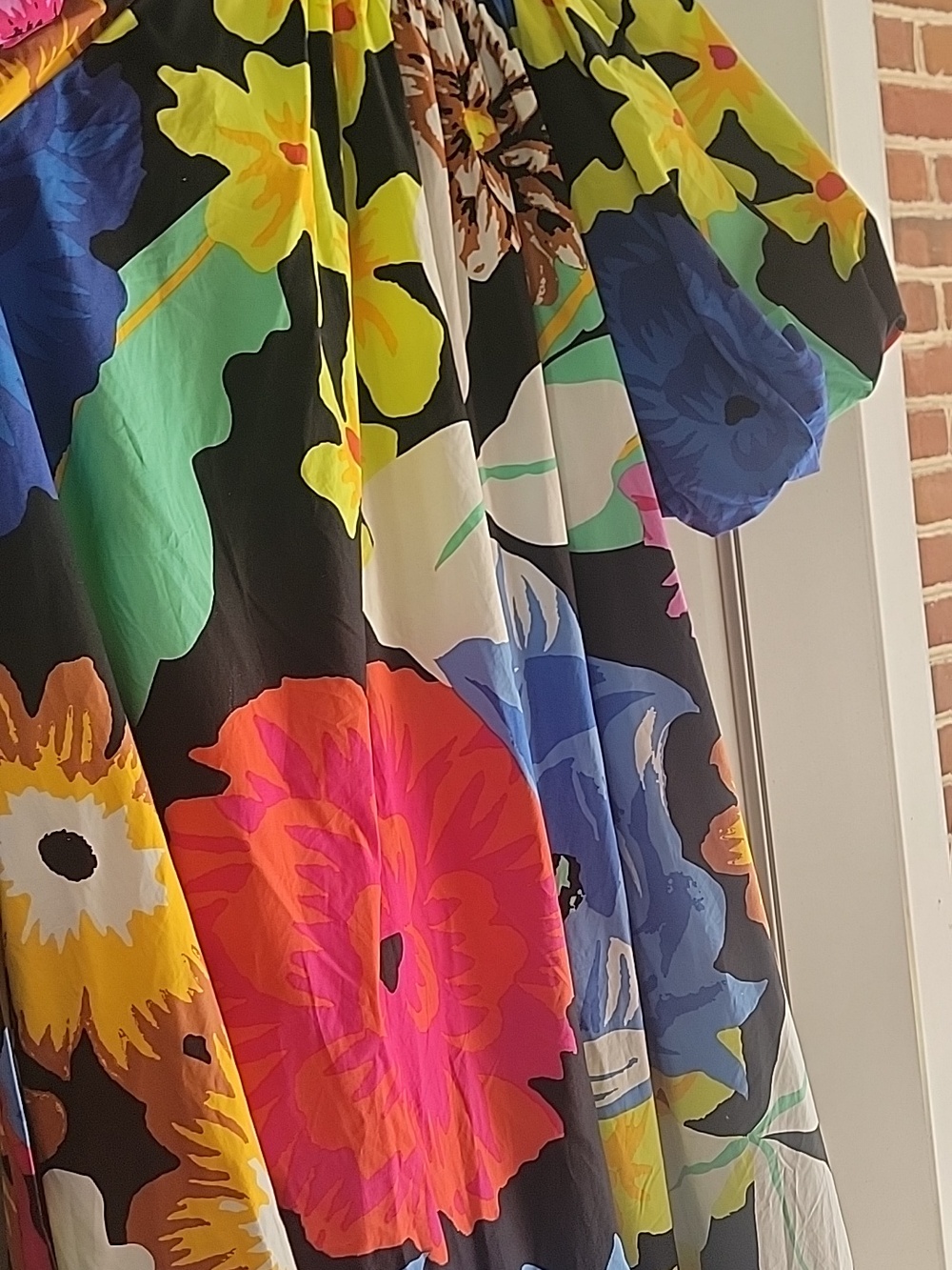 Christopher John Rogers Bright Multi-Color Floral Dress - Picture 11 of 11